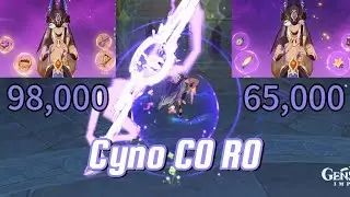 [5.5] Cyno C0 R0 showcase (artefactos 4 estrellas y arma 3 estrellas )