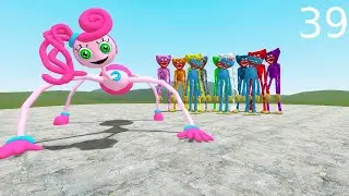 NEW MOMMY LONG LEGS VS ALL HUGGY WUGGY POPPY PLAYTIME in Garry's Mod!