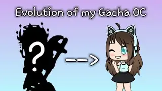 Evolution of my Gacha OC