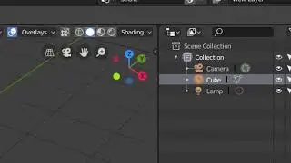 01. Пользовательский интерфейс Blender 2.80