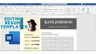 Changing the color of shapes in resume