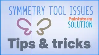 TUTORIAL 🔹 PAINTSTORM STUDIO 🔹 hot to get ideally correct SYMMETRY
