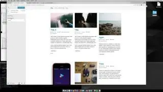 Demo: Blog Grid for StrapPress