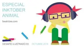 Desafío Ilustración 03. Inktober Animal