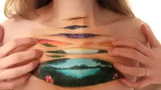 I Have Entire Worlds Inside Me (Body Painting)