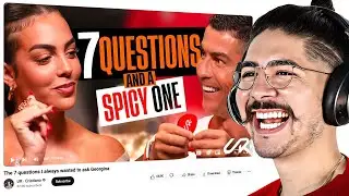 REACTING TO THE 7 QUESTIONS RONALDO ALWAYS WANTED TO ASK GEORGINA!