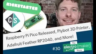 Raspberry Pi Pico Released, Plybot 3D Printer, Adafruit Feather RP2040, and More!