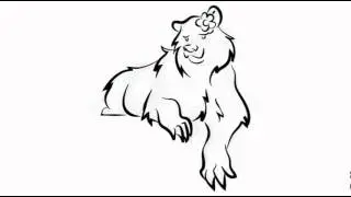 Bear Logo Animation: Layers