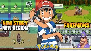 Pokemon GBA Rom Hack with Fakemons, New Story and New Region !