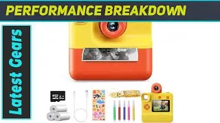 Exploring the GREENKINDER Kids Camera: Fun Instant Prints for Young Photographers!