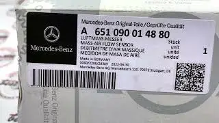 A651090014880 Расходомер воздуха (Датчик массового расхода воздуха) Mercedes M651