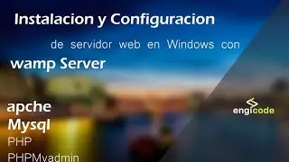 Instalacion de servidor web en Windows con WAMP Server
