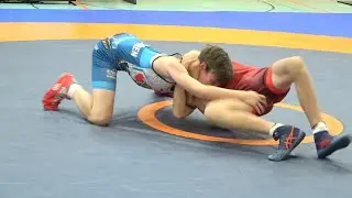 Wrestling / Ringen Sparkassenpokal Jena 2024, Jugend B, 48 kg, Freestyle, Ziatdinov - Lange