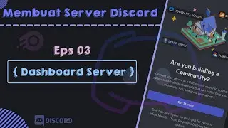 Cara membuat dashboard server discord | Tutorial membuat server discord - 03