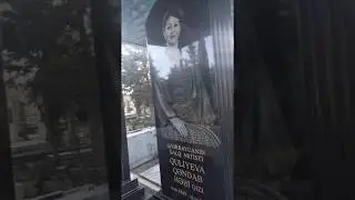 Azərbaycanlı aktrisa xalq artisti Qəndab Quliyevanın məzarını ziyarət etdi-VİDEO
