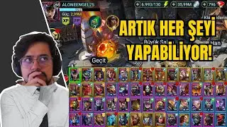ACCOUNT EDIT! NOW HE CAN DO ANYTHING! | Raid Shadow Legends Turkish