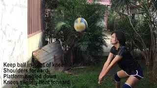 VOLLEYBALL 3 BASIC FUNDAMENTAL SKILLS