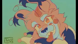 Dear god.... its an insane cat!! (Art Fight animation)