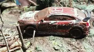 Stop motion Hot wheels Rally - First try