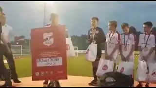 Кожаный мяч 2017 - кубок чемпионов у 