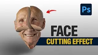 Face Cutting 3D effect Creative Art in Adobe Photoshop CC 2021 -Photo Manipulation Tutorial