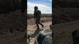 El alemán casi se cae. Ruta 40 en 🏍 