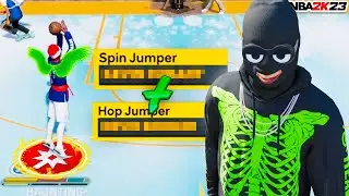 THIS HOP + SPIN JUMPER WILL GET YOU OPEN 100% OF THE TIME! (NBA 2K23) BEST DRIBBLE MOVES + JUMPSHOT