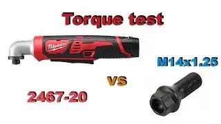milwaukee 2467-20 torque test