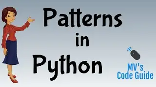 1. Patterns in Python