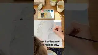 From Handpainted Watercolour to Digitized Artwork in Procreate