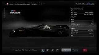 Gran Turismo Red Bull X2011 Prototype HD