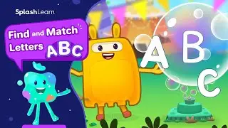 Find Uppercase and Lowercase of Alphabet ABC | Splashlearn Learning Videos