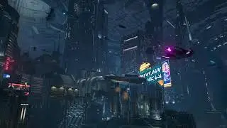 Star Wars Ambience | Coruscant Underworld - Level 2046