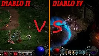 Diablo 4 vs Diablo 2: Resurrected | Early Gameplay and Classes Comparison