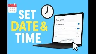 How to Set Date & Time on Computer, Desktop & Laptop || Easy Step-by-Step Guide
