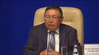 Отчетная встреча Министра труда и социальной защиты населения РК Мадины Абылкасымовой