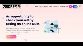 Quiz Portal Online - Project Demonstration