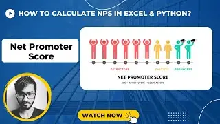 Net Promoter Score | How to calculate in Excel & Python?