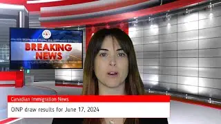 Two OINP draws today June 17, 2024 #oinp #canadaimmigrationnews