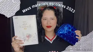 Meus Materiais Escolares 2023 - 3irão ✨📚