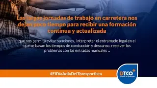 Formación continua del transportista | El día a día del transportista
