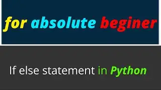 Python | How to print a name || if and else statement || With Source code || full series ||