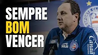 COLETIVA ROGÉRIO CENI APÓS VENCER O VITÓRIA; 