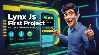 Lynx JS First Project | Step-by-Step Setup & Run on Android (Beginner’s Guide!)