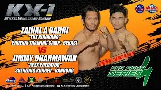 ZAINAL A BAHRI VS JIMMY DHARMAWAN K1 RULES 67 KG KX 1 SERIES #4