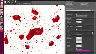 Creating bloody gloves in UE4 using textures