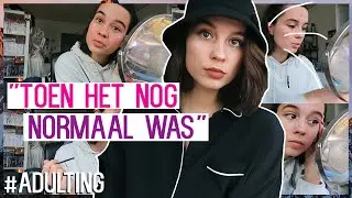 ''Toen het nog normaal was'' | Weekvlog 12 | ADULTING