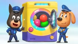 Kotak Ajaib Misterius | Animasi Lucu | Tips Keamanan | Kartun Anak-anak | Kepala Polisi Labrador