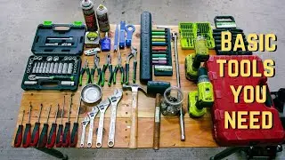 The Basic Tools You Need To Start Working On Cars!