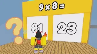 Roblox [Math Quiz & Obby] Full Walkthrough